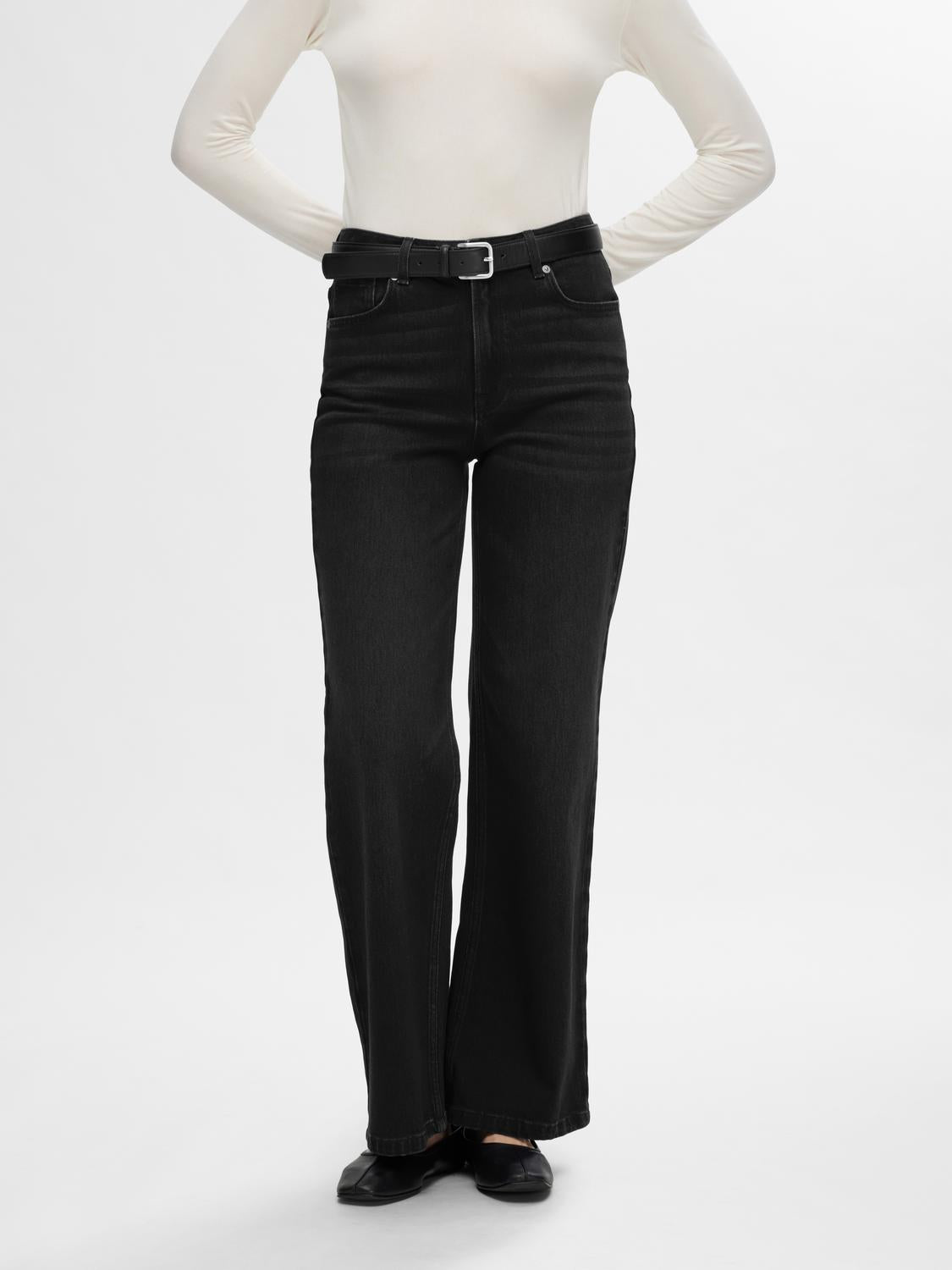 Alice Jeans - Sort/ Black Denim